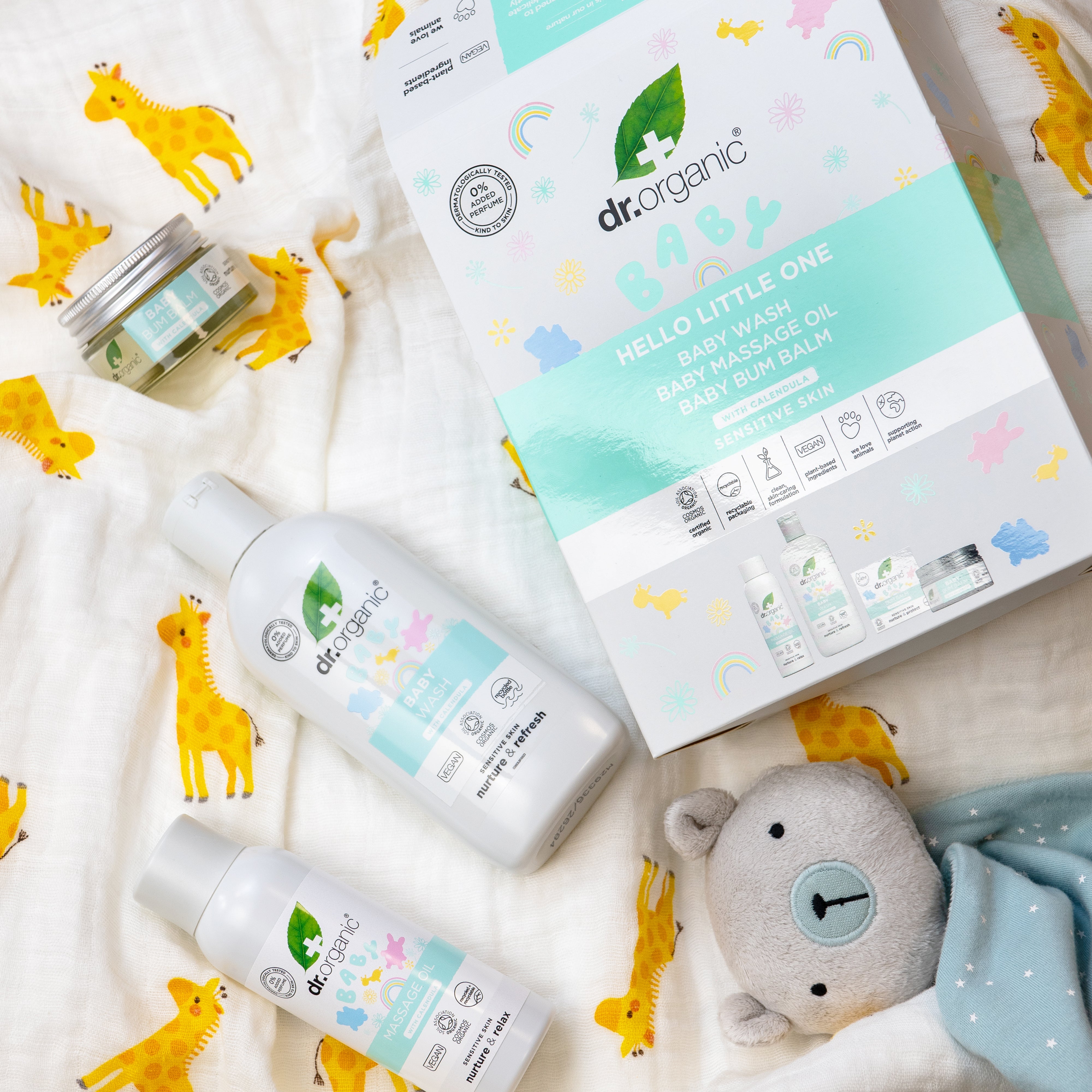 Organic skincare products for babies