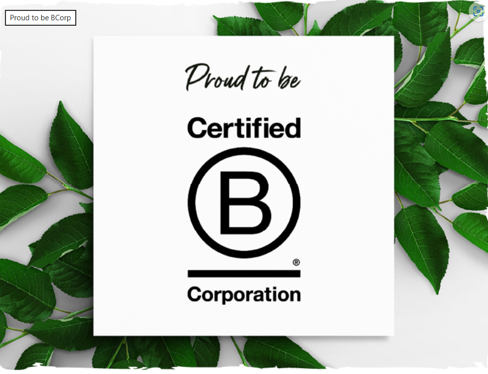 Dr. Organic is proud to be B Corp certified!