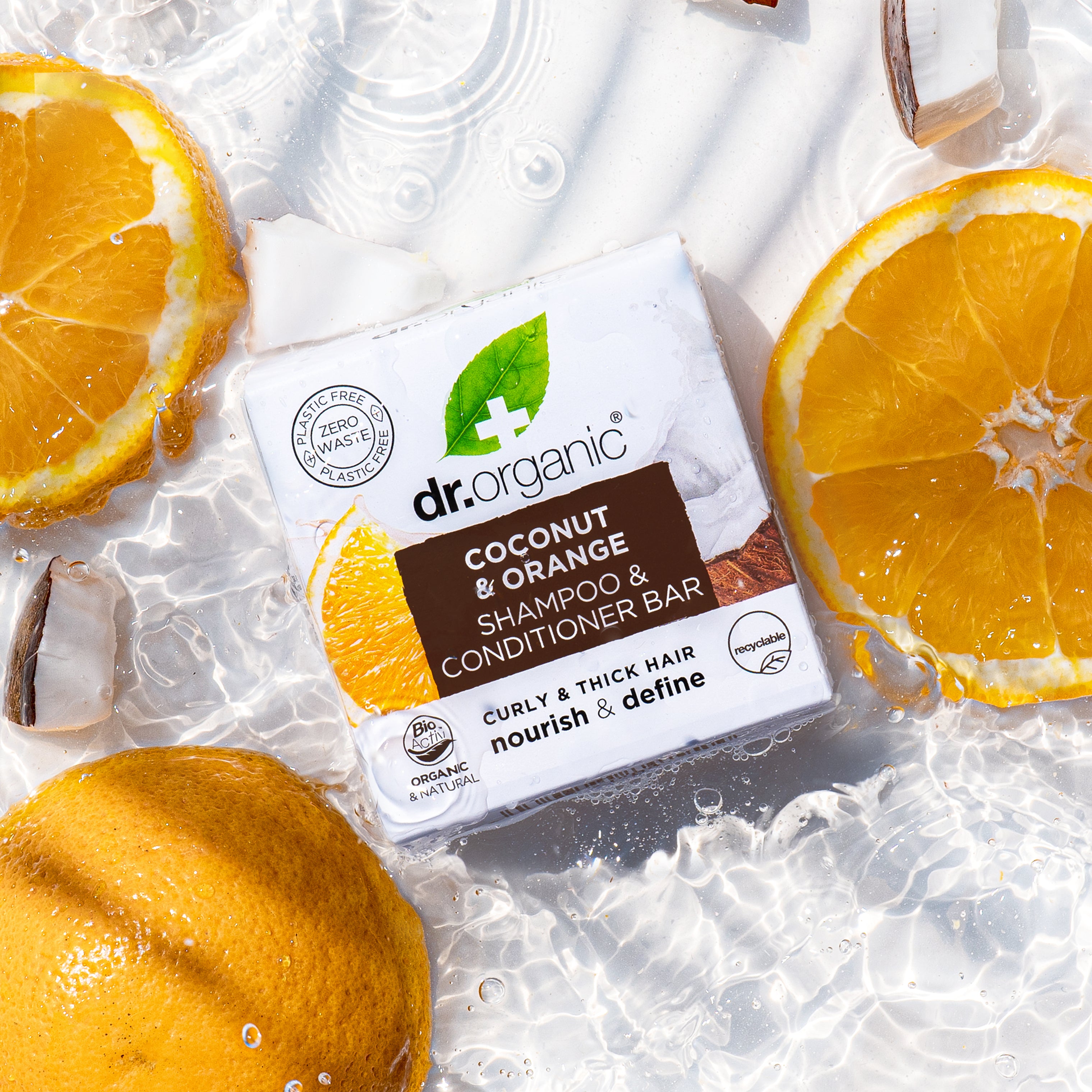 Coconut & Orange Shampoo & Conditioner Bar