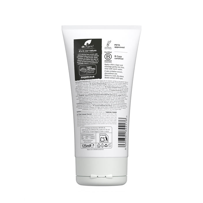 Activated Charcoal Face Scrub