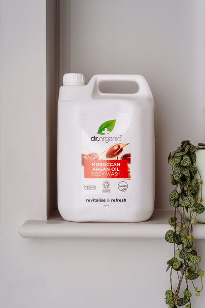 Moroccan Argan Oil Body Wash 5L with Dispenser Pump