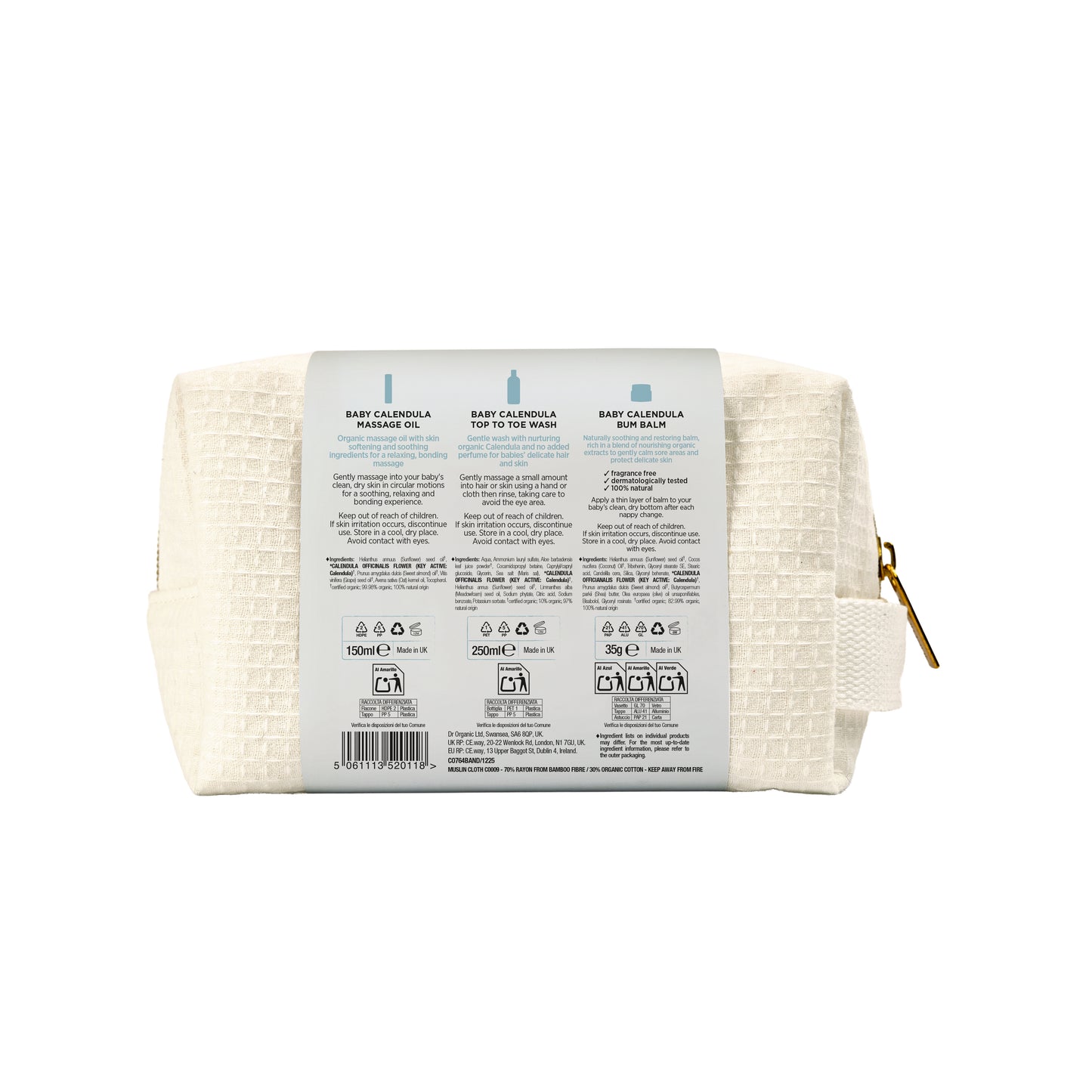 Baby Comfort + Care Kit Calendula