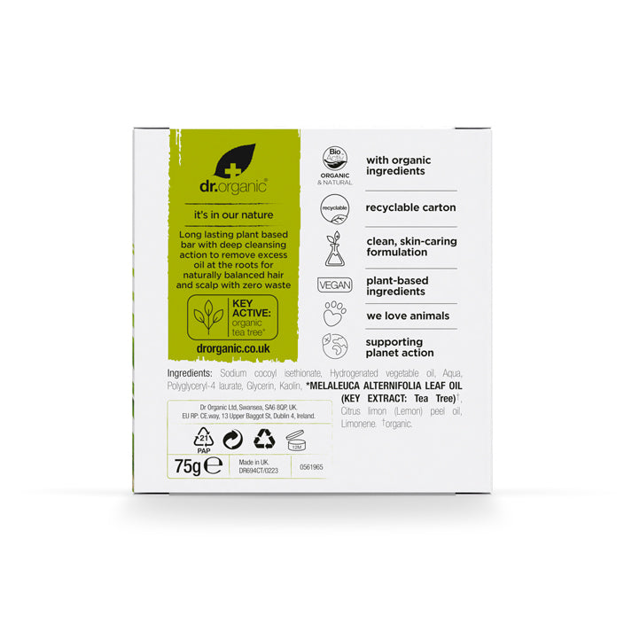 Tea Tree & Lemon Shampoo Bar