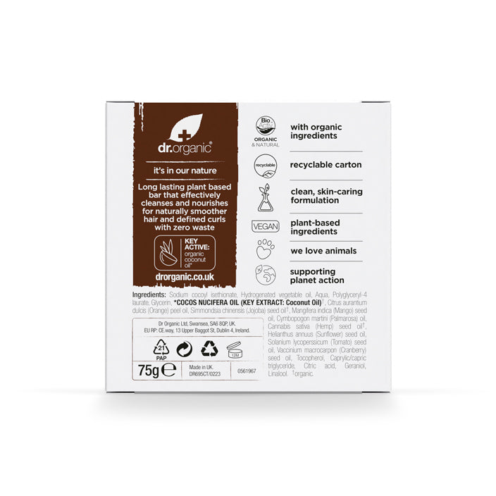 Coconut & Orange Shampoo & Conditioner Bar