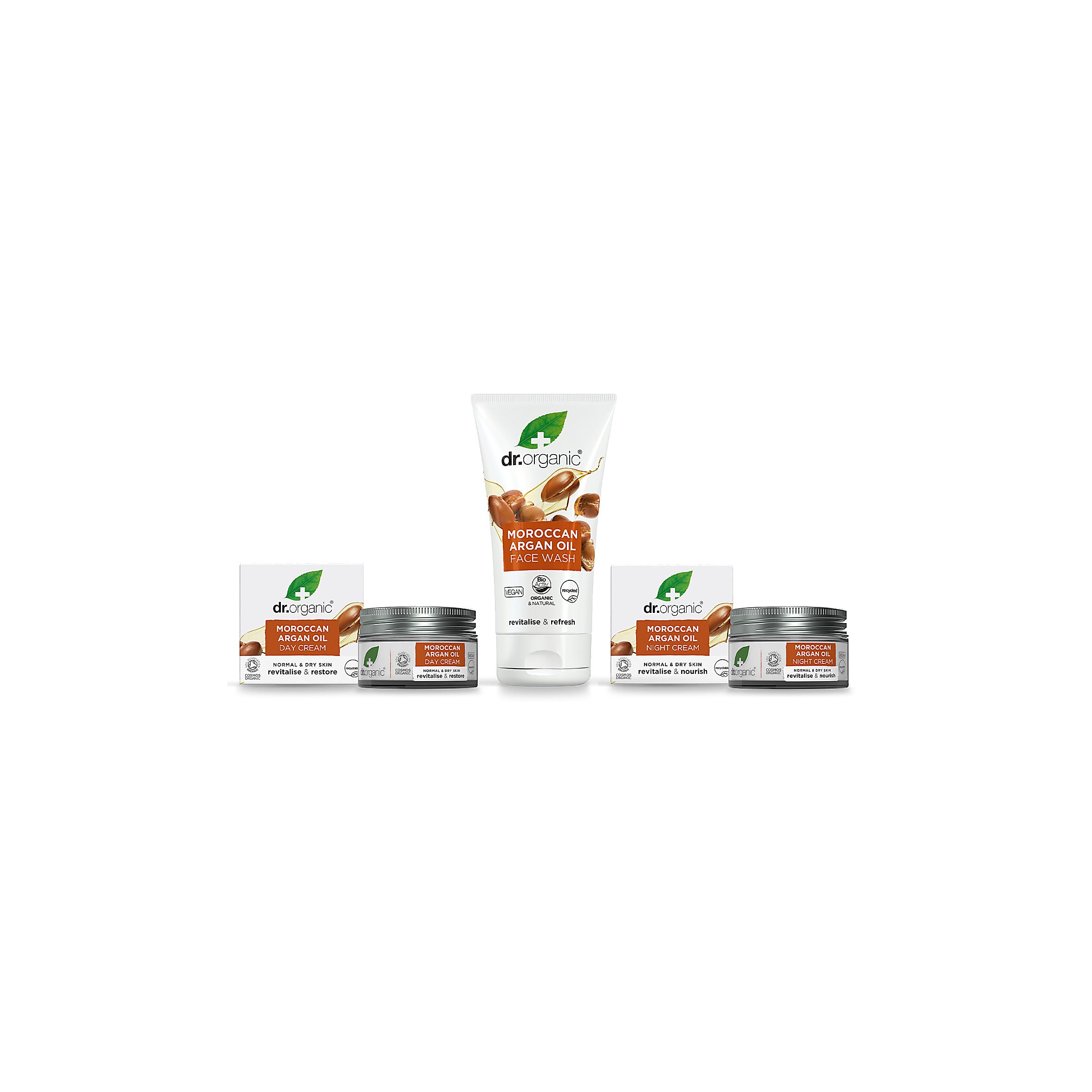 Moroccan Argan Oil Face Care Bundle