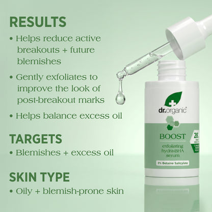 Boost Exfoliating Hydra-BHA Serum 30ml